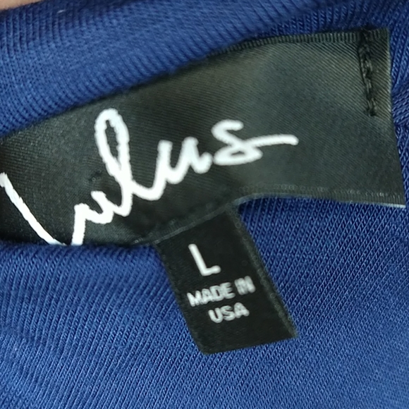 NWT Lulu's 'Watch the Sunset' Navy Blue Maxi Dress - Picture 6 of 6